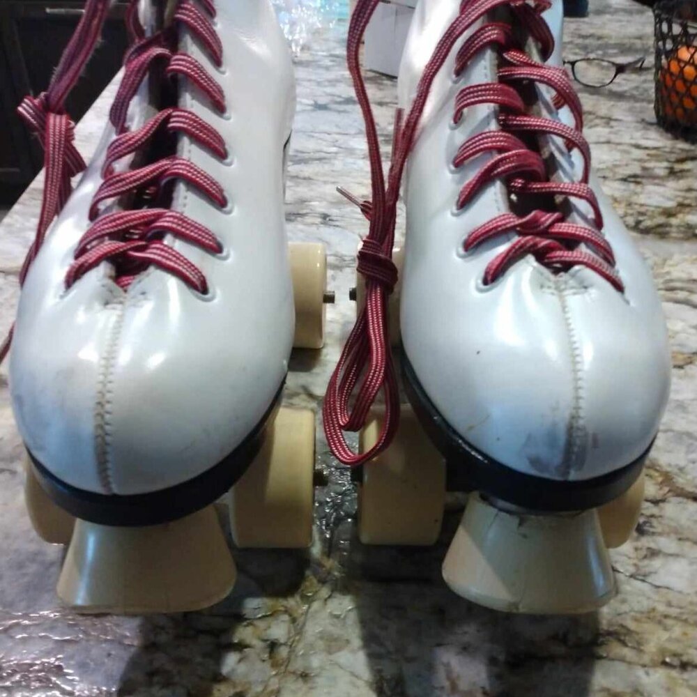 Vintage Dominion Rollerskates with Powell Bones Elite Wheels